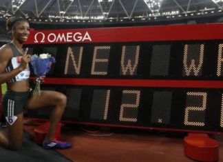 Παγκόσμιο ρεκόρ η K.Harrison στα εμπόδια με 12.20 – Επανεμφάνιση Bolt με 19.89 στο Λονδίνο (+videos)