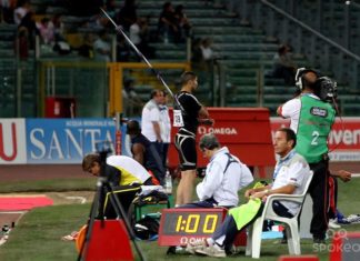 Ατυχημα με ακοντιο επισκιασε το golden league της Ρωμης