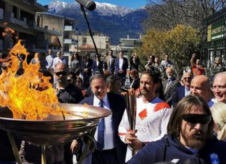 Διακόπηκε η Λαμπαδηδρομία στη Σπάρτη!