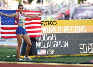 Oregon: Τεράστιο παγκόσμιο ρεκόρ η McLaughlin στα 400μ. εμπόδια